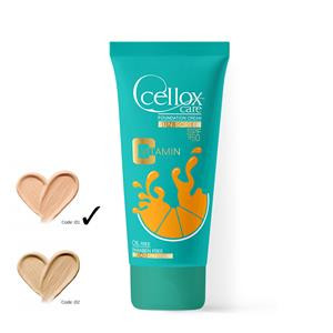 ضد آفتاب رنگی سلوکس ( رنگ هلویی)