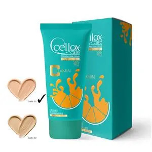 ضد آفتاب رنگی سلوکس ( رنگ هلویی)